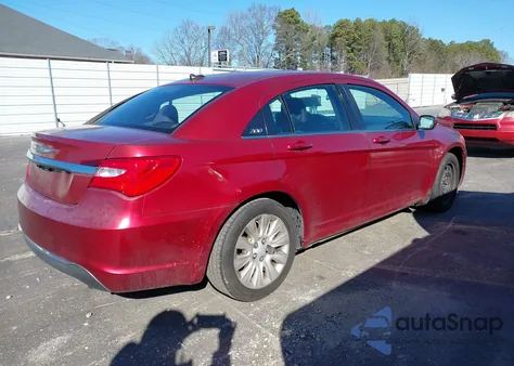 2014 Chrysler 200 Lx из США, поврежденный, VIN 1C3CCBAB7EN140853